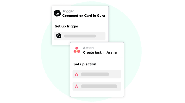 Connect Guru and Asana with Zapier