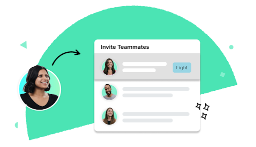 Invite Light user teammates to Guru